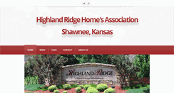 Desktop Screenshot of highlandridgehoa.com